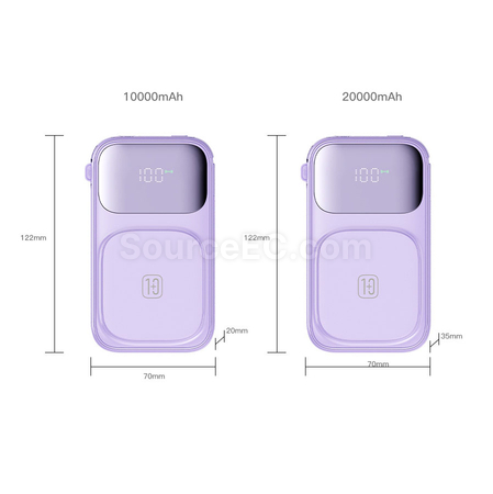 Customization Magnet Fast Charging Mobile Power Bank Promotional Products