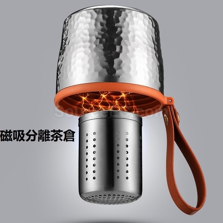 Customization 350ML Portable Glass Bottle with Infuser Promotional Products