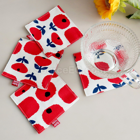 Customization Cotton Coasters Promotional Products