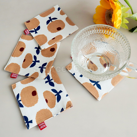 Customization Cotton Coasters Promotional Products