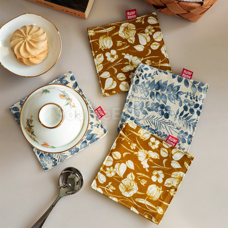 Customization Cotton Coasters Promotional Products