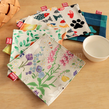 Customization Cotton Coasters Promotional Products