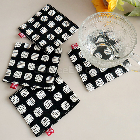 Customization Cotton Coasters Promotional Products