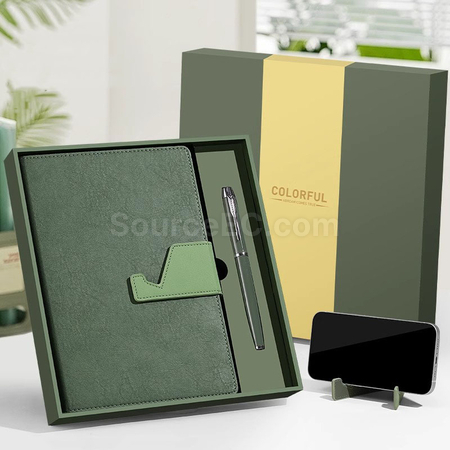 Customization PU Phone Holder and Notebook Promotional Products