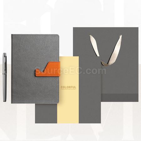 Customization PU Phone Holder and Notebook Promotional Products