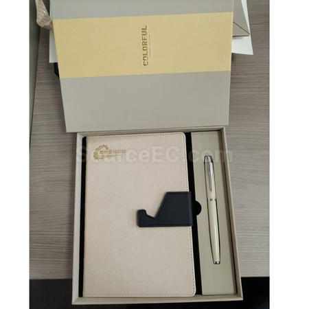 Customization PU Phone Holder and Notebook Promotional Products