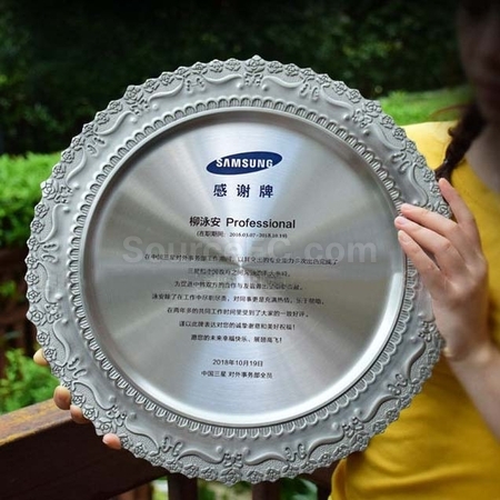 Customization Silver Plate Promotional Products