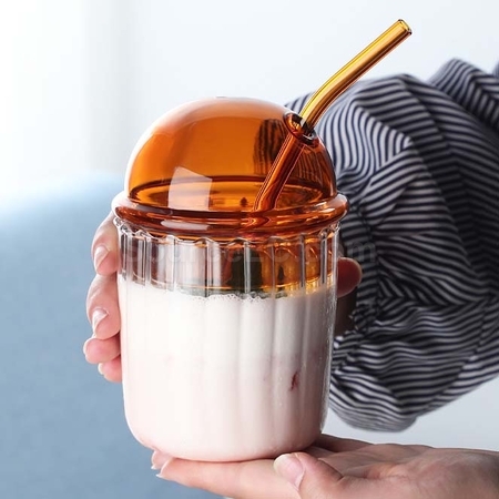 Customization Glass Coffee Cup Promotional Products