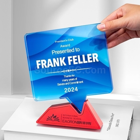 Customization Crystal & Metal Trophy Promotional Products