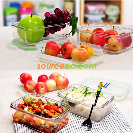 Customization Glass Lunch Box Promotional Products