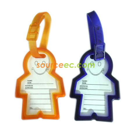 Customization Cute boy Baggage Tag Promotional Products