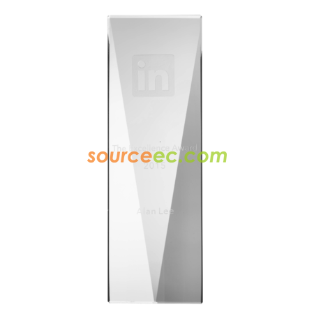 Customization Blue Crystal Trophy Promotional Products