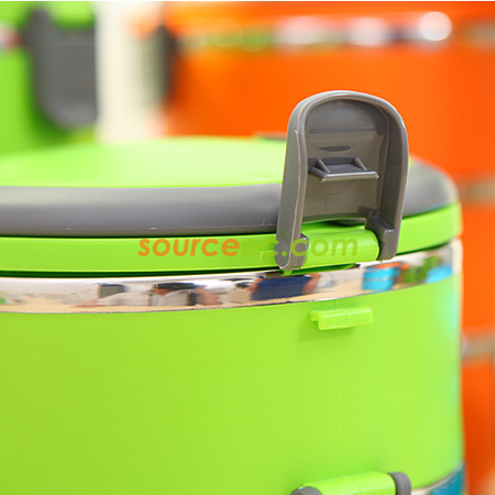 Customization Two-layer Stainless Steel Insulation  Lunch Box Promotional Products