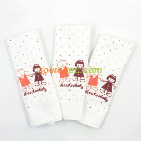 Customization Baby Square Mesh Cloth Promotional Products