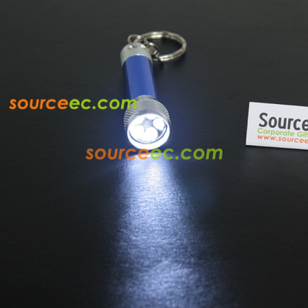 Customization Flashlight with Key Ring Promotional Products