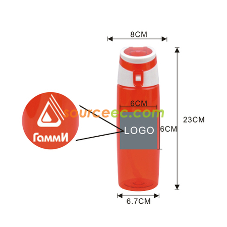 Customization 800ML Sport Water Bottle Promotional Products