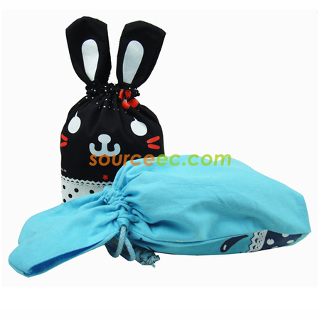 Customization Easter Gift Rabbit  Bag Promotional Products