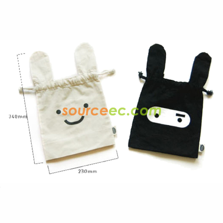 Customization Easter Gift  Rabbit  Bag Promotional Products