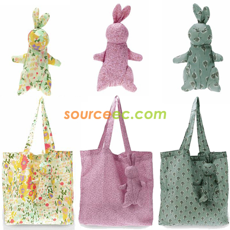 Customization Easter Gift Rabbit  Bag Promotional Products