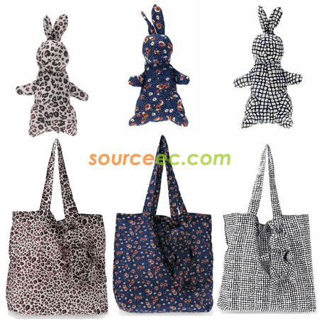 Customization Easter Gift Rabbit  Bag Promotional Products