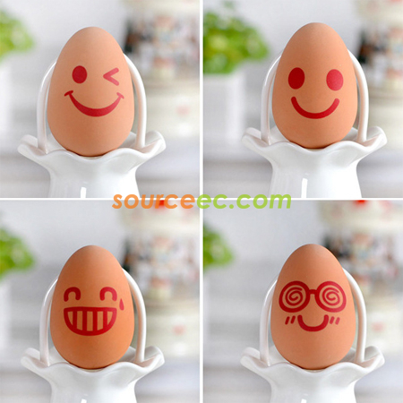 Customization Easter Gift   PU Decompression Eggs Promotional Products