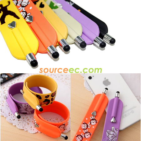 Customization Wrist Strap With Stylus Pen  Promotional Products