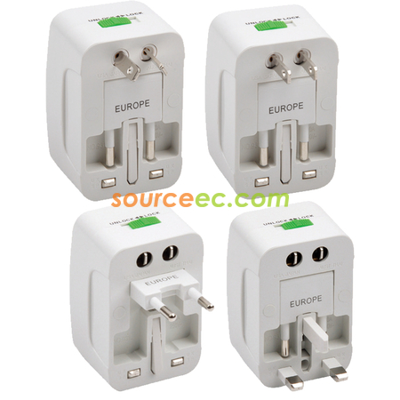 Customization Square Universal Travel Adapter Promotional Products