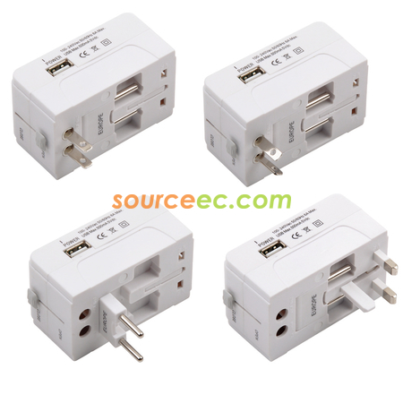 Customization Universal Travel Adapter with USB Promotional Products