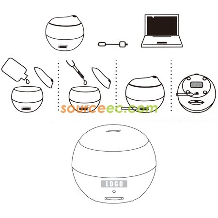 Customization USB Air Humidifier Promotional Products