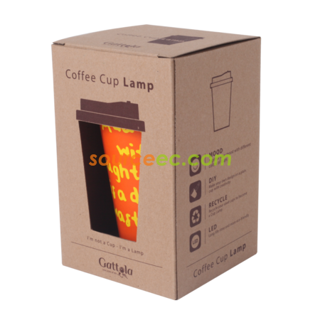Customization Gattola Coffee Cup Lamp (LED Lights) Promotional Products