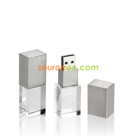 Customization Crystal USB Flash Memory Promotional Products