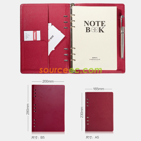 Customization  Leather Notebook Promotional Products