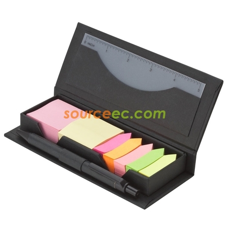 Customization Green Notes With Pen Box Promotional Products