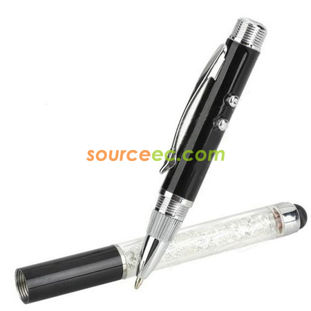 Customization Crystal LED + Laser Pen Promotional Products