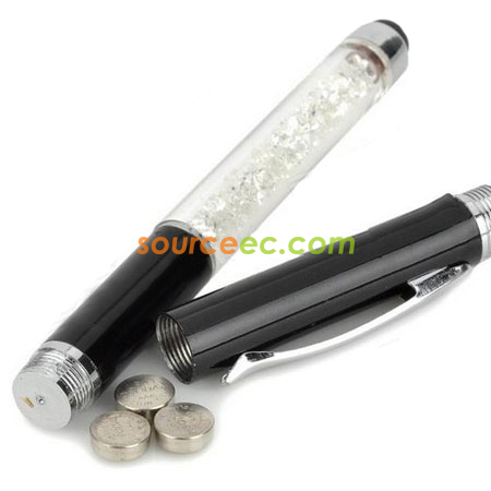 Customization Crystal LED + Laser Pen Promotional Products