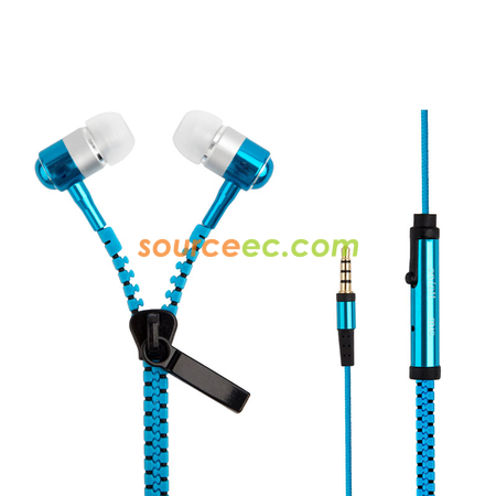 Customization Zipper Earphone Promotional Products