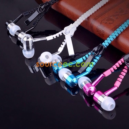 Customization Zipper Earphone Promotional Products