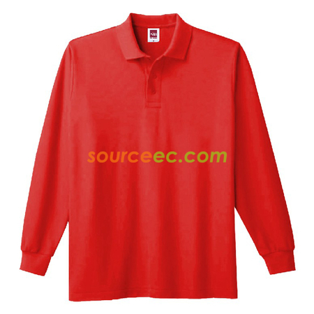 Customization Long Sleeve Polo Shirt Promotional Products
