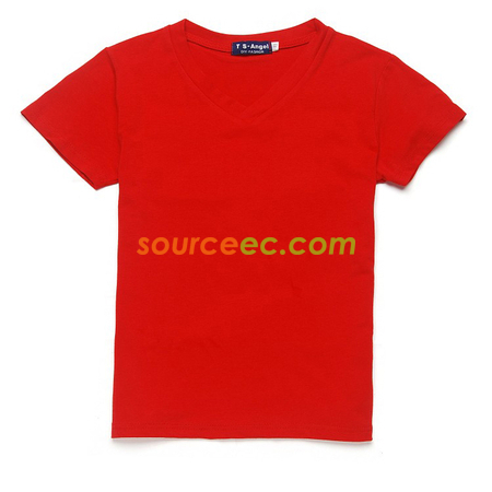 Customization V Neck T-Shirt Promotional Products