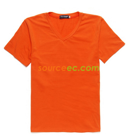 Customization V Neck T-Shirt Promotional Products