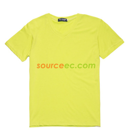 Customization V Neck T-Shirt Promotional Products