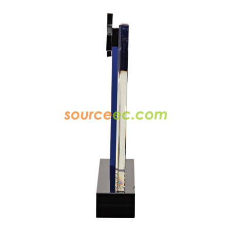 Customization Black Label Crystal Awards Promotional Products