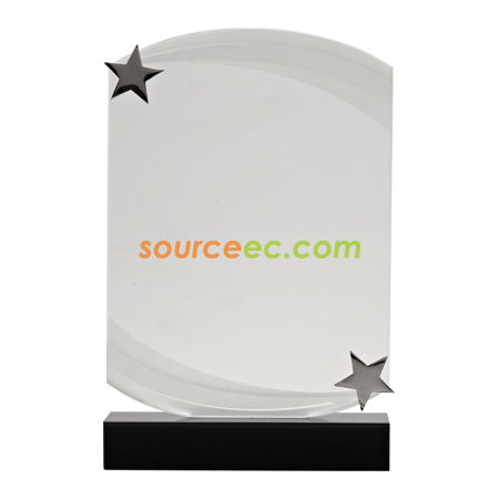 Customization Black Label Crystal Awards Promotional Products