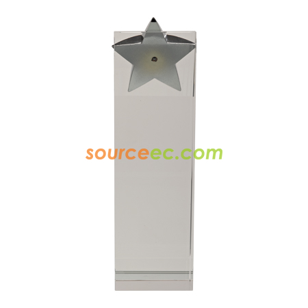 Customization Star Recognition Crystal Tower Promotional Products