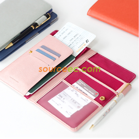 Customization PU passport case Promotional Products