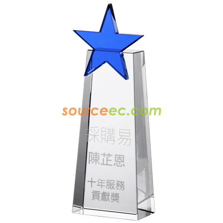 Customization Simple fashion Crystal Awards Promotional Products