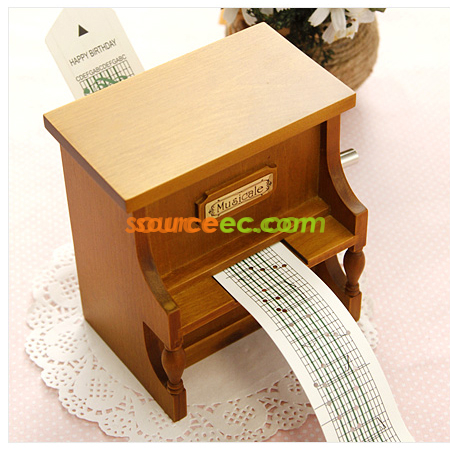 Customization DIY Music Box Promotional Products