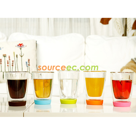 Customization Double Glass Cup Promotional Products