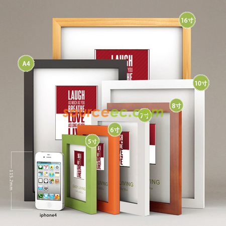 Customization 6R Wooden Photo  Frame Promotional Products