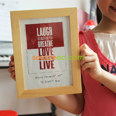 Customization 6R Wooden Photo  Frame Promotional Products
